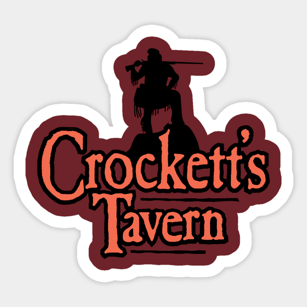 Crockett's Tavern Sticker by Lunamis